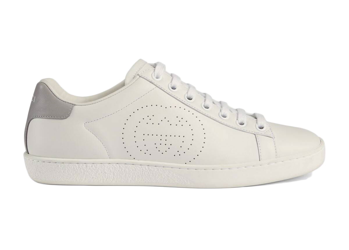 Sneakers og sko Gucci Ace Perforated Interlocking G (W) Hvid | 598527 AYO70 9094, 0
