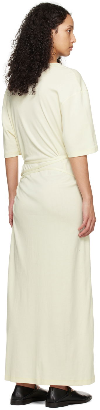 Kjole LEMAIRE Belted Midi Dress Beige | DR1045 LJ1016, 2
