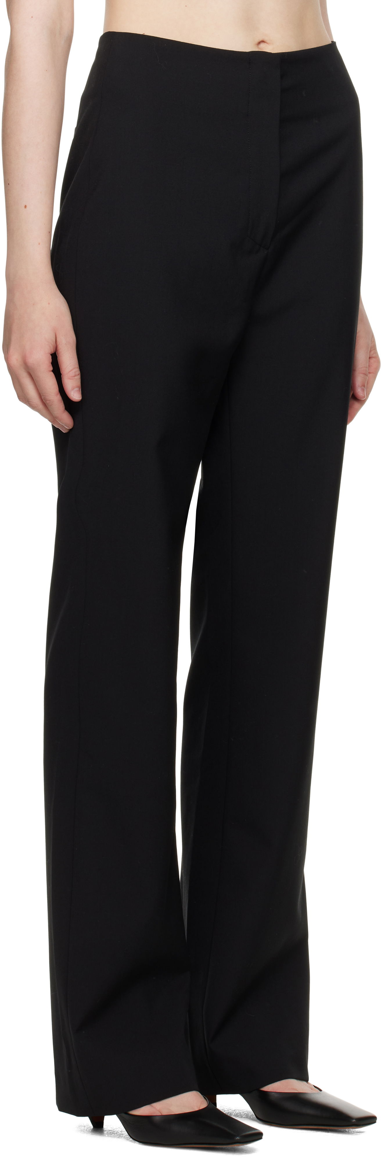 Bukser Nanushka Nanushka Irida Trousers Sort | NW25SSPA25499, 1