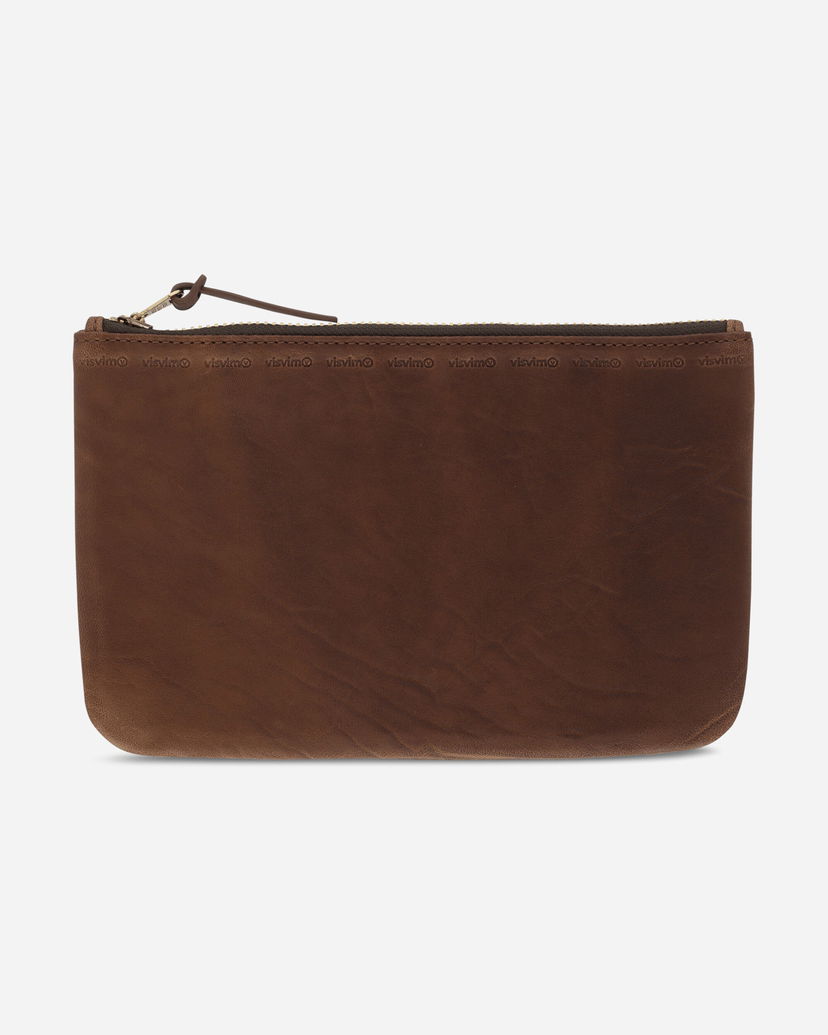Rygsække og tasker visvim Leather Travel Pouch Brun | 0125203003027 1