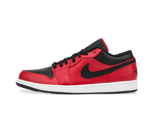 Limited Edition Jordan Air Jordan 1 Low "Reverse Bred" Rød | 553558-605