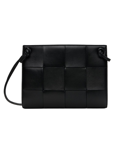 Skuldertaske Bottega Veneta Mini Cassette Bag Sort | 755842 VCQC2