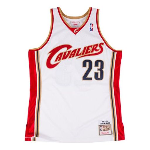 Jersey Mitchell & Ness Mitchell & Ness Cleveland Cavaliers LeBron James Authentic Jersey Hvid | AJY4CP19125-CCAWHIT03LJA, 0