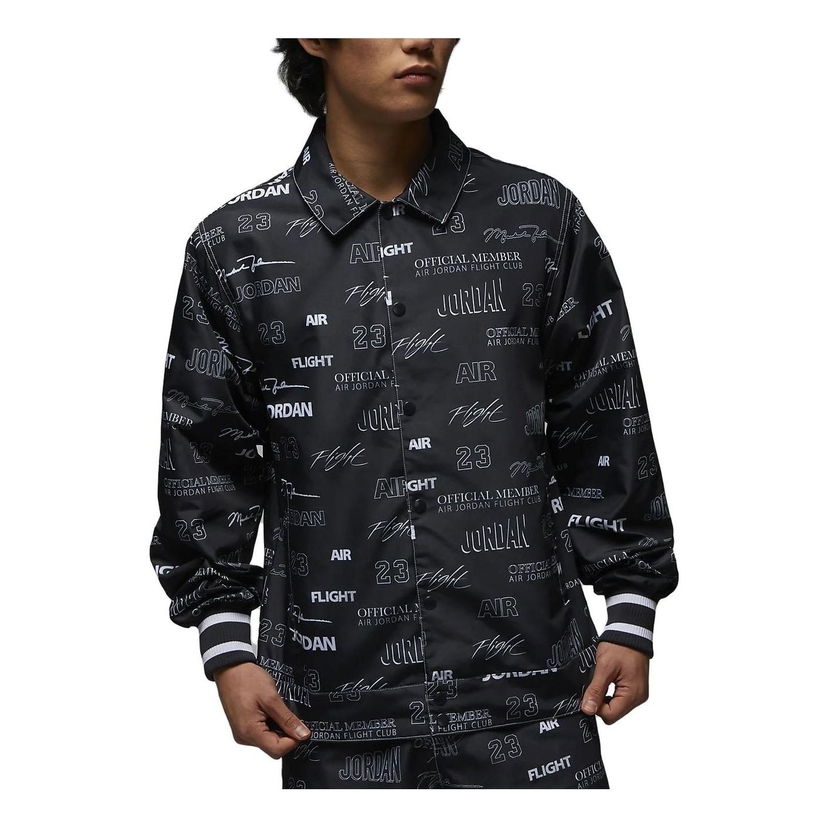 Vindjakke Jordan Flight MVP Jacket Sort | DX9739-045