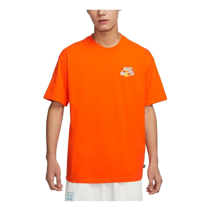 T-shirt Nike SB Graphic T-Shirt Orange | FJ1136-803