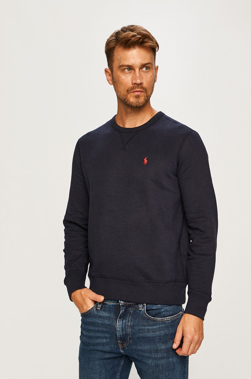 Sweatshirt Polo by Ralph Lauren Vintage Fleece Crew Sweat Mørkeblå | 710766772003, 0