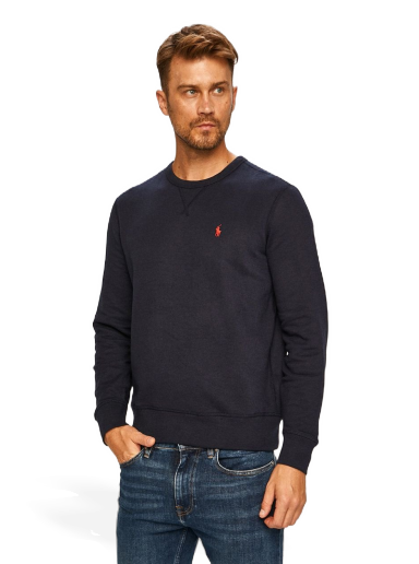 Sweatshirt Polo by Ralph Lauren Vintage Fleece Crew Sweat Mørkeblå | 710766772003