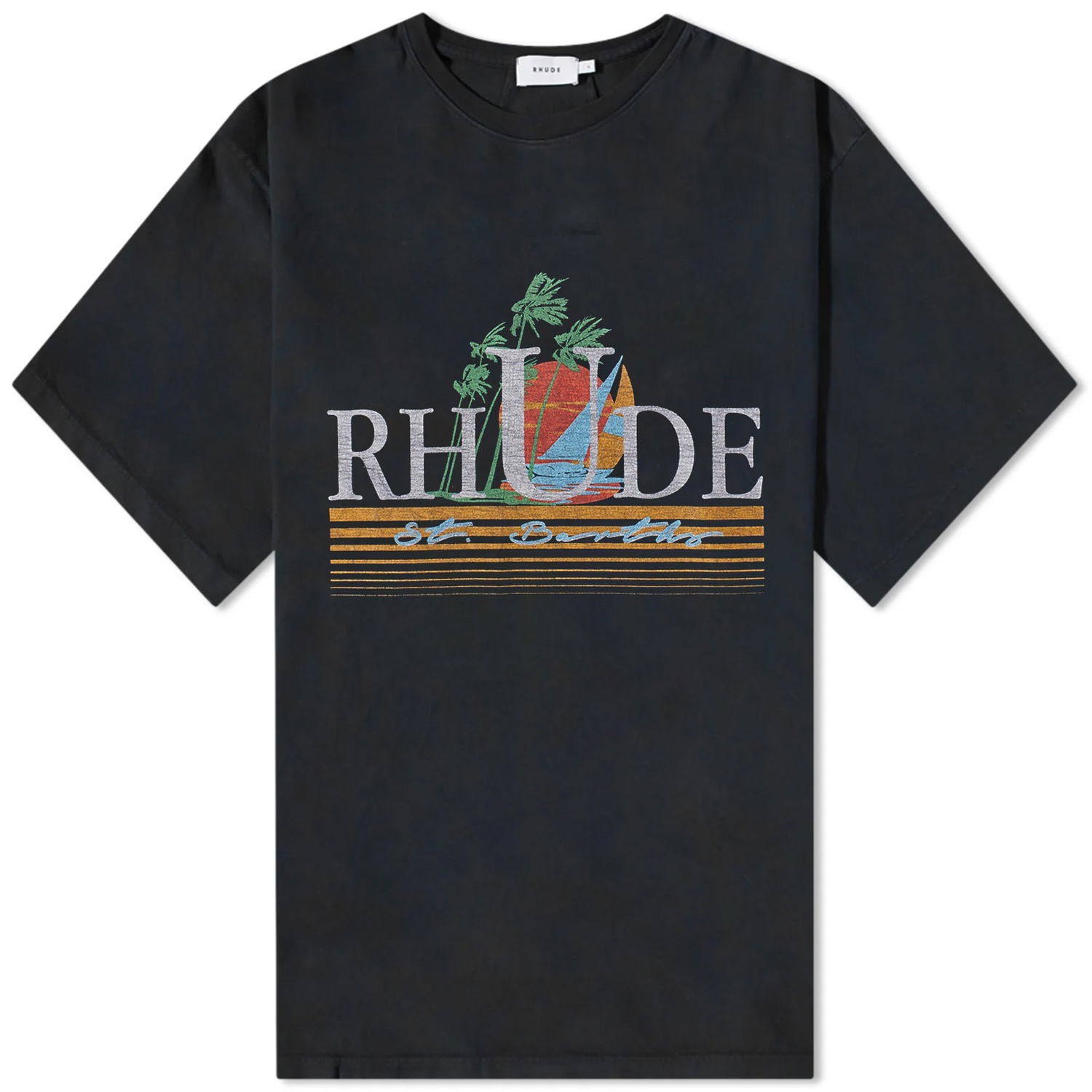 T-shirt Rhude Tropics Tee Sort | RHSS23TT388376100610, 0