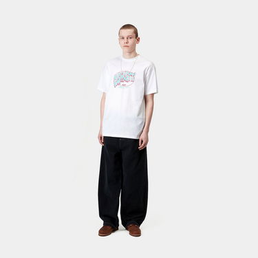 T-shirt Carhartt WIP WIP Hot Script T-Shirt Hvid | I034769_7, 2