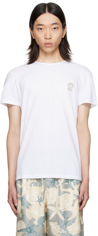 T-shirt Versace Medusa T-Shirt Hvid | AU10193_1A10011, 0