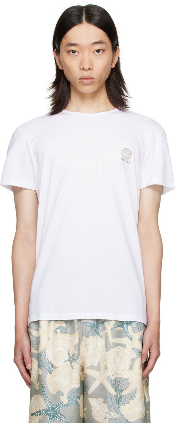 T-shirt Versace Medusa T-Shirt Hvid | AU10193_1A10011