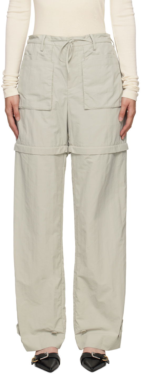 Bukser Helmut Lang Helmut Lang Convertible Utility Trousers Grøn | O05HM201