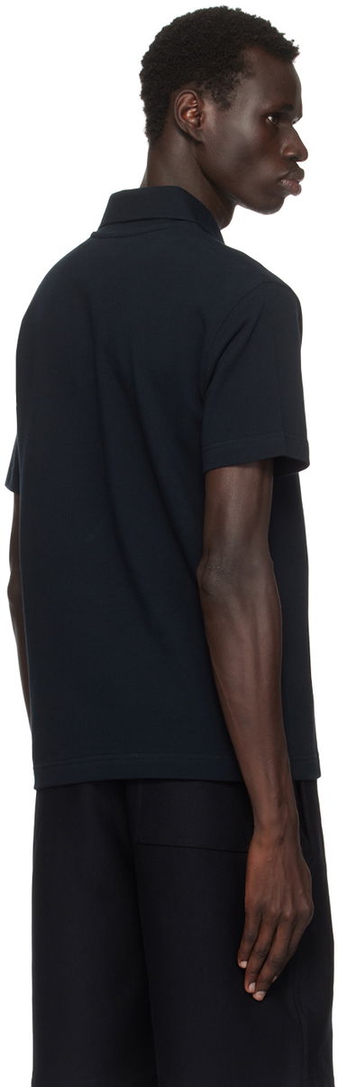 Polo skjorte Burberry Cotton Polo Mørkeblå | 8097528, 2
