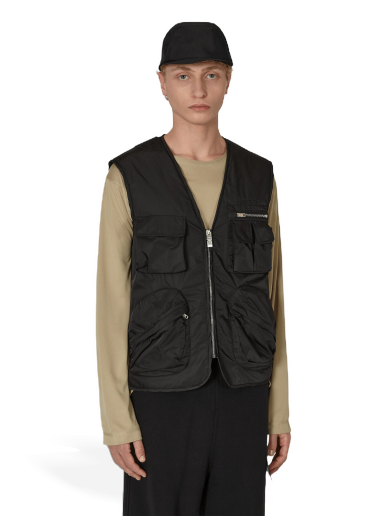 Vest Givenchy Multipockets Nylon Vest Sort | BM00Z613YT 001