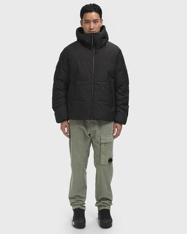 Puffer jakke C.P. Company Medium Metropolis Series Hooded Puffer Jacket Sort | 19CLOW009A110400A-999, 1