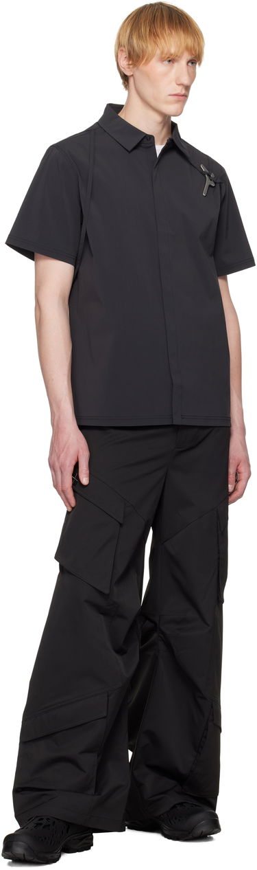 Skjorte HELIOT EMIL Heliot Emil Purulence Technical Shirt Sort | SS25_M_05_042_BLK01_CO, 3