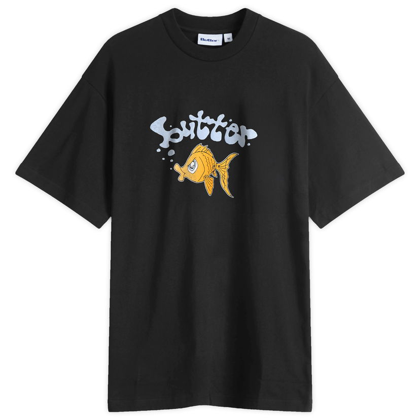 T-shirt Butter Goods Goldfish Graphic Tee Sort | BG252102-BLK
