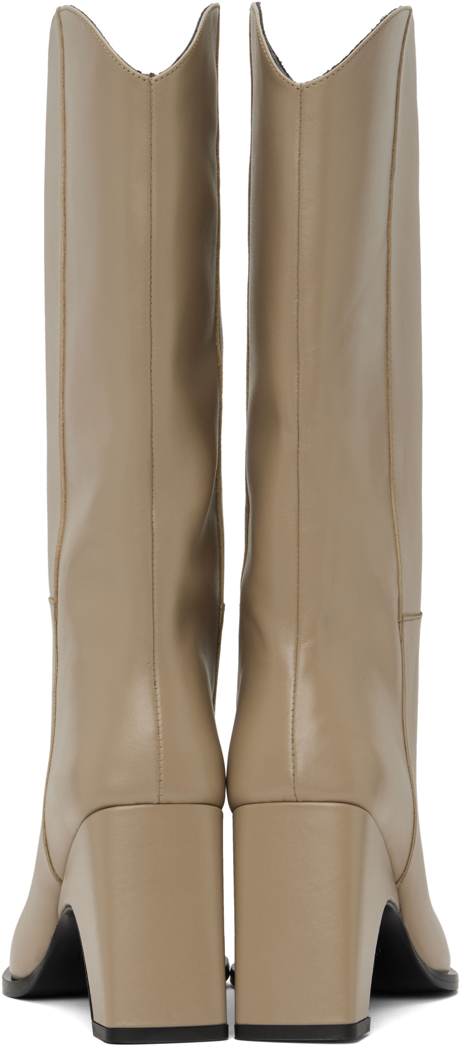 Tøj Coperni Coperni Bridge Cowboy Boots Beige | COPSH16F6012, 1