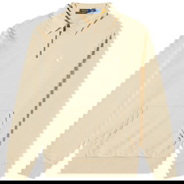 Sweater Polo by Ralph Lauren Polo Ralph Lauren Men's Loopback Half Zip Sweat Costal Beige Beige | 710934601002, 0