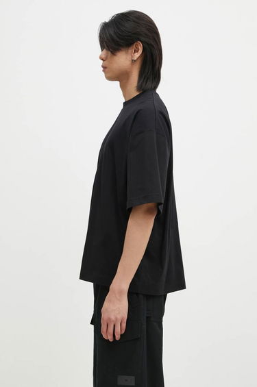 T-shirt VETEMENTS Oval Logo Cropped Boxy T-Shirt Sort | UA66TR600BB, 1