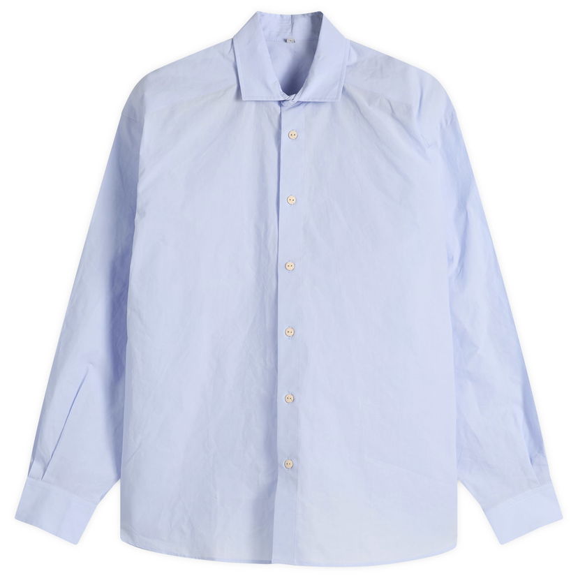Skjorte Baserange Baserange Claude Shirt, Size Medium Blå | TSCL-OCP-AU25-SAX