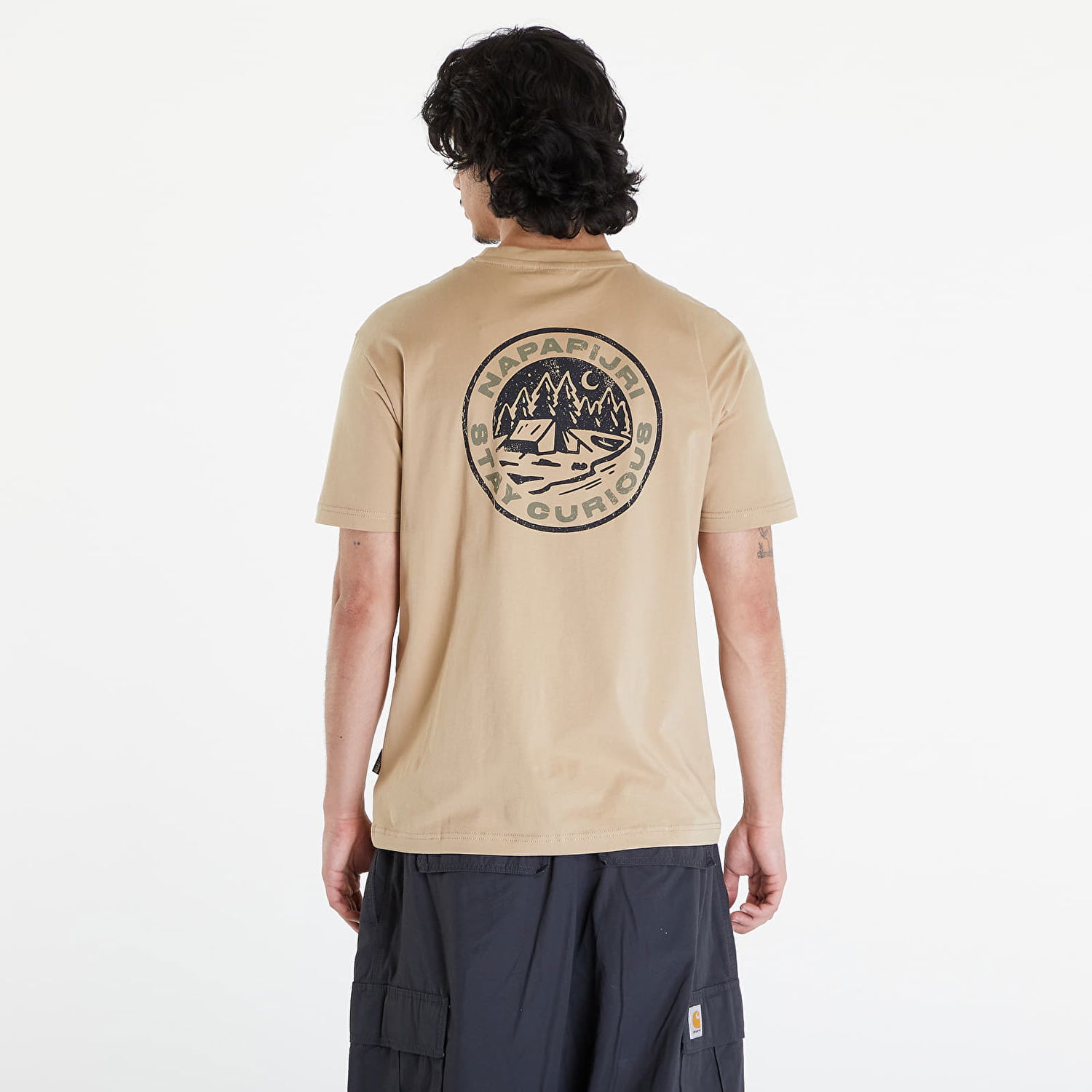 T-shirt Napapijri Kotcho Short Sleeve T-Shirt Beige Beige | NP0A4HTVN1E1, 1