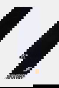 Double Face Wool Solid Fringed Scarf