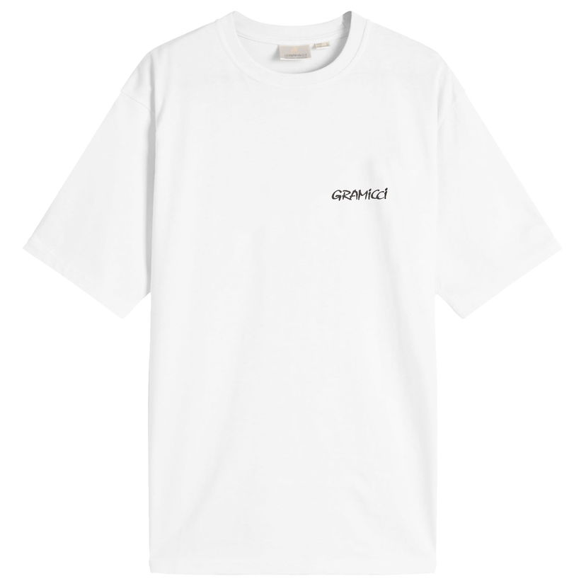 T-shirt GRAMICCI Gramicci Ice Axe T-Shirt, Size Small Hvid | G5FU-T083-WHT
