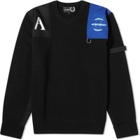 Sweater Fred Perry Raf Simons x Military Knit Sort | SK6519-102, 1