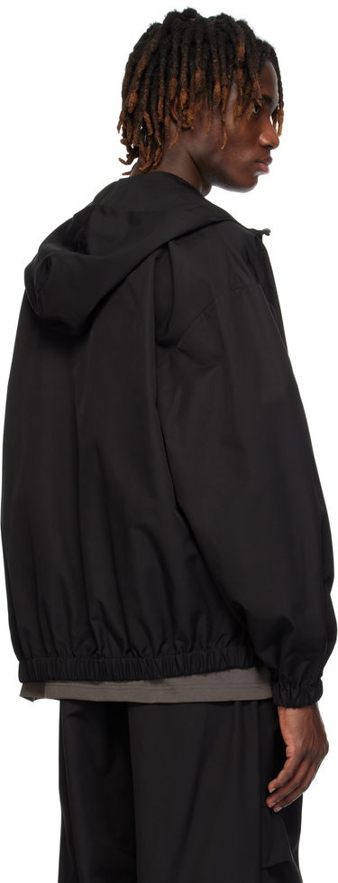 Vindjakke We11done We11done Track Hoodie Windbreaker Sort | WD-JP0-25-002-M-BK, 2