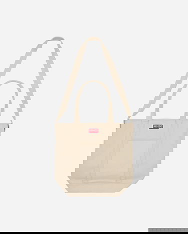 Mulepose KENZO Boke Flower Tote Bag Beige | FD65SA901F34 03, 4