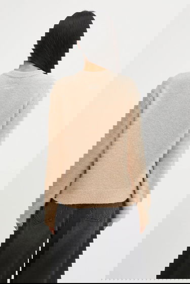 Sweater MAISON KITSUNÉ Alpaca Cable Knit Sweater Beige | PW00804KT1153, 2