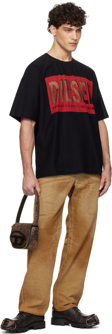 T-shirt Diesel Black T-Boxt-S4 Graphic T-Shirt Sort | A17099-0SHAY-9XX, 3