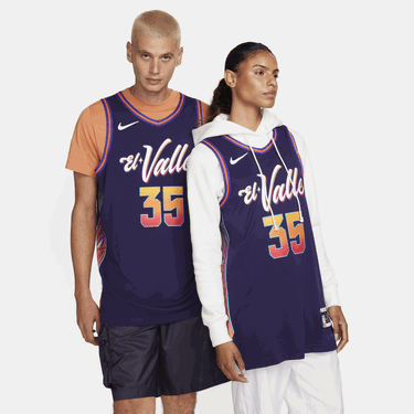 Jersey Nike Dri-FIT ADV NBA Authentic Kevin Durant Phoenix Suns 2023/24 City Edition Mørkeblå | DX8773-536, 3