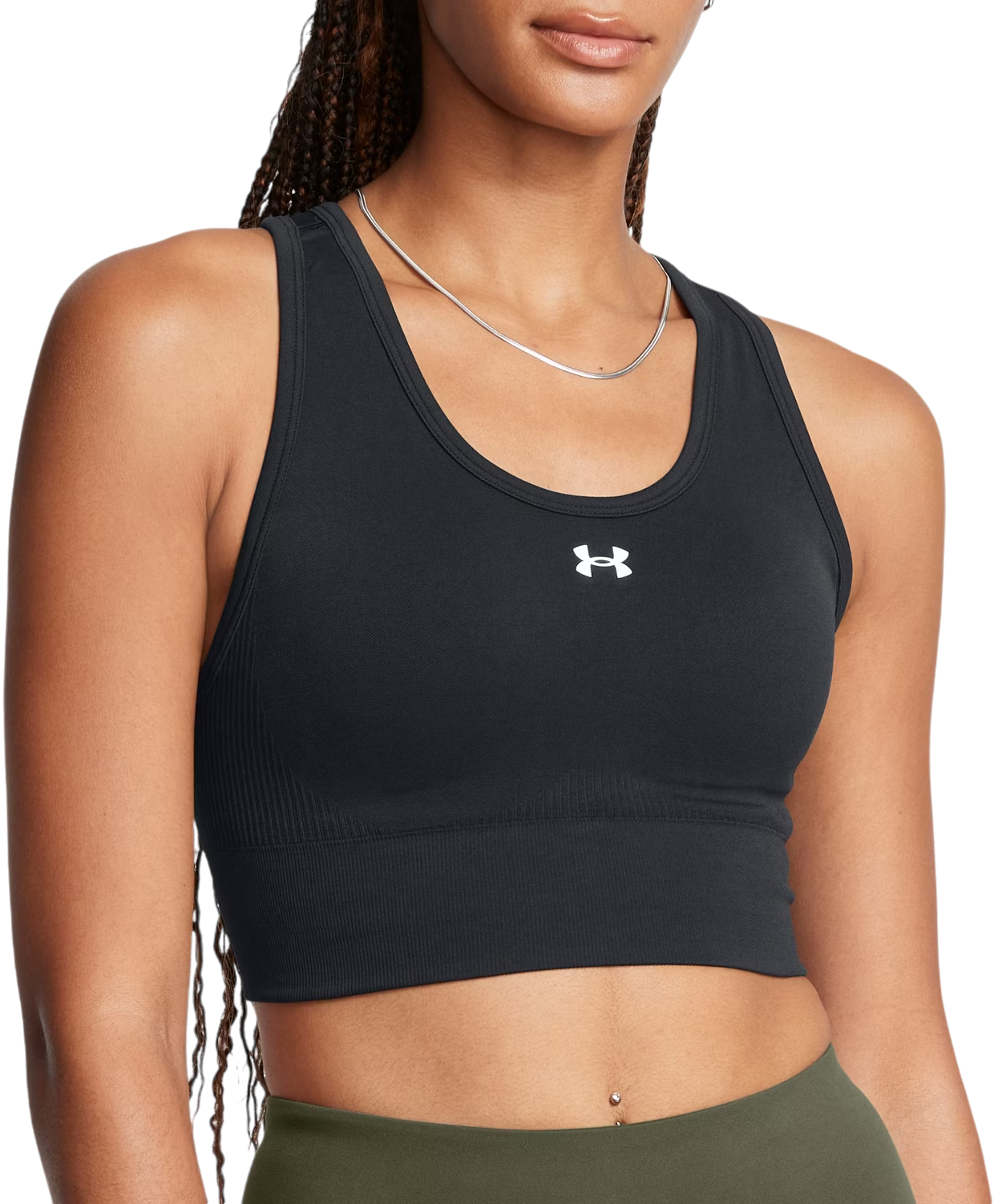 Bh Under Armour Vanish Seamless Mid Sports Bra Sort | 1384419-001, 0