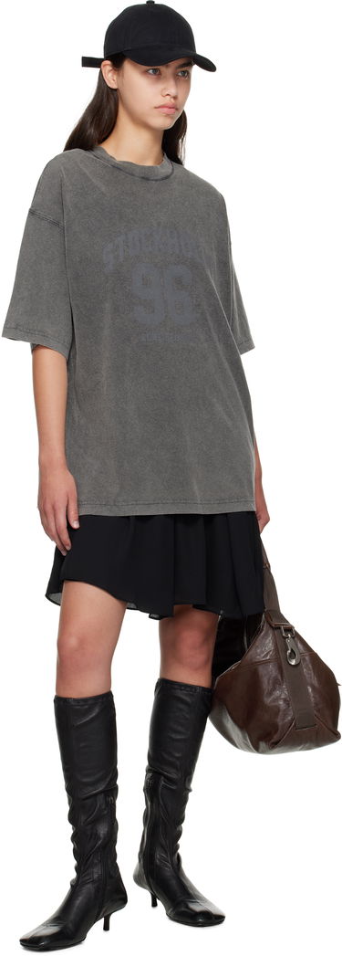Kjole Acne Studios Acne Studios T-Shirt Minidress Sort | A20836-, 3