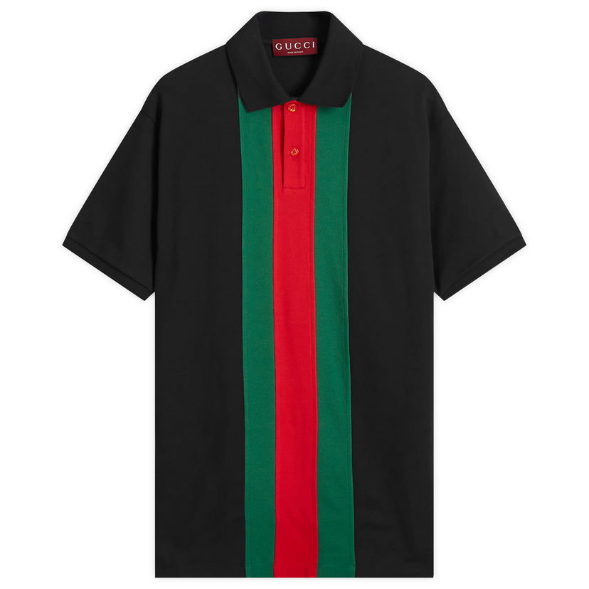 Polo skjorte Gucci GRG Polo Sort | 795180-XJGRQ-1043