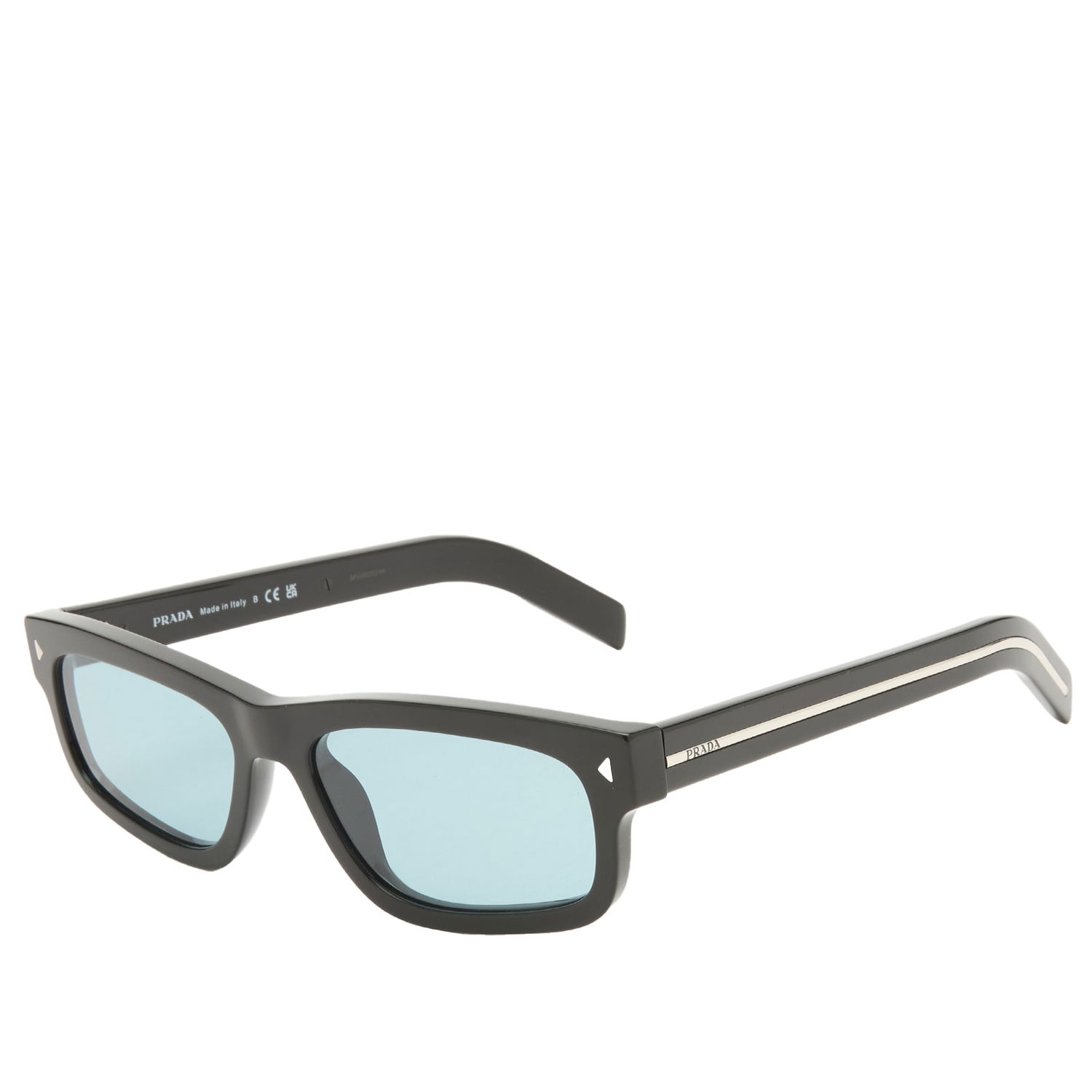 Solbriller Prada Prada 0PR B11S Vintage Sunglasses Sort | 0PR-B11S-57-16K60P, 0