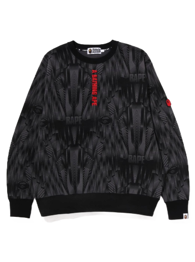 Sweater BAPE Speed Racer Relaxed Fit Crewneck Sort | 1J30-113-003