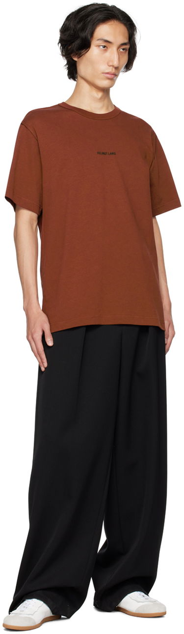 T-shirt Helmut Lang Inside Out T-Shirt Brun | N04HM510, 3