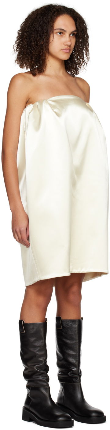 Kjole We11done Volume Mini Dress Hvid | WD-OP3-22-180-W-IV, 1
