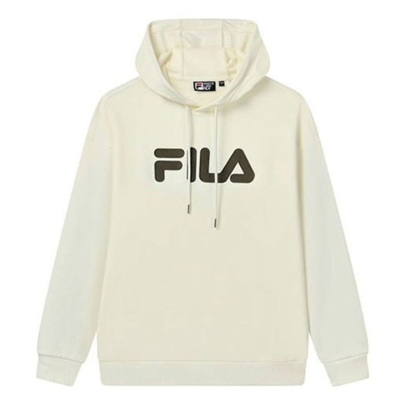 Sweatshirt FILA Classic Logo Hoodie Hvid | F51U238298F-IV