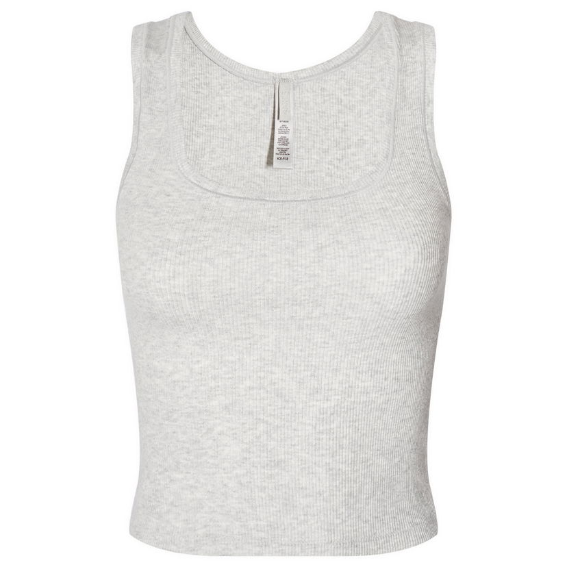 Tanktop SKIMS Rib Tank Top Grå | AP-TNK-0038-LHG