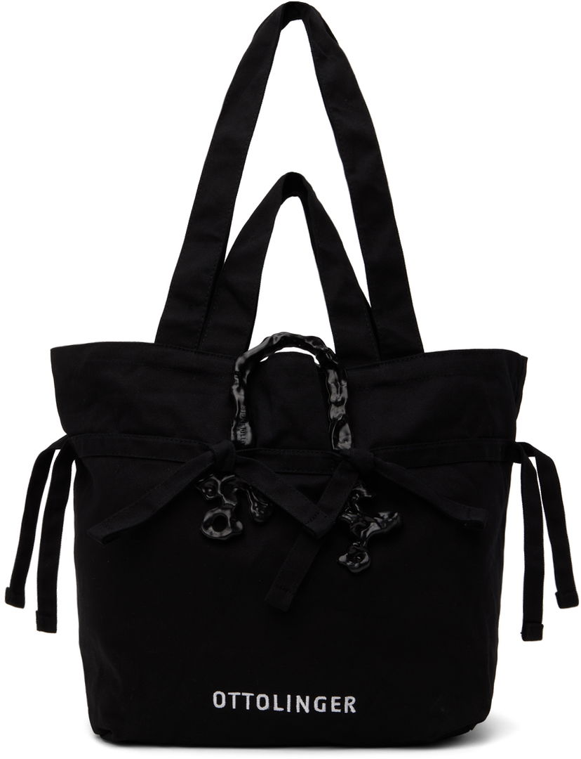 Mulepose Ottolinger SSENSE Exclusive Tie-Detail Tote with Sculptural Charms Sort | 1702303