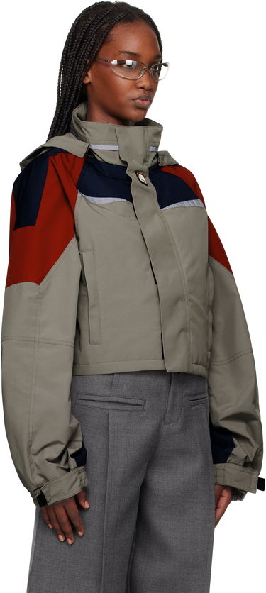 Vindjakke Martine Rose Martine Rose Shrunken Sports Jacket Grå | 741WO10022, 1
