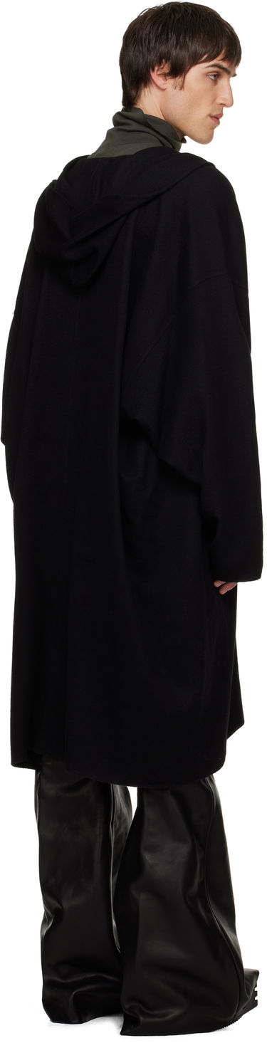 Frakker Rick Owens Rick Owens Concordians LS Knee Kaftan Coat Sort | RR02E1910 DBC, 2