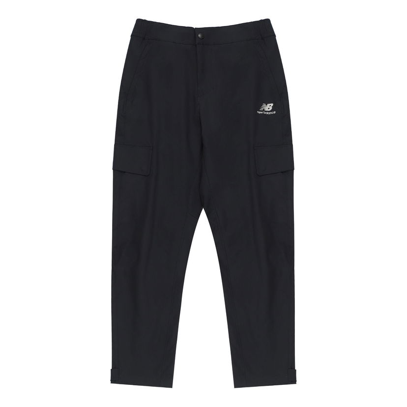 Cargo bukser New Balance Men's Cargo Pants Sort | 5TC37273-BK