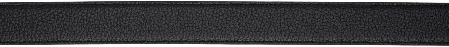 Bælter FERRAGAMO Ferragamo Adjustable Gancini Reversible Belt Sort | 689134, 1