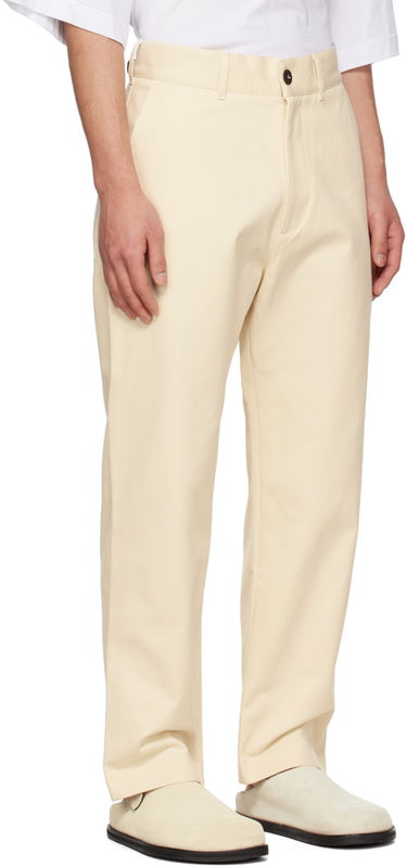 Bukser Studio Nicholson Studio Nicholson Bill Trousers Beige | BILL SNM - 082 -, 1