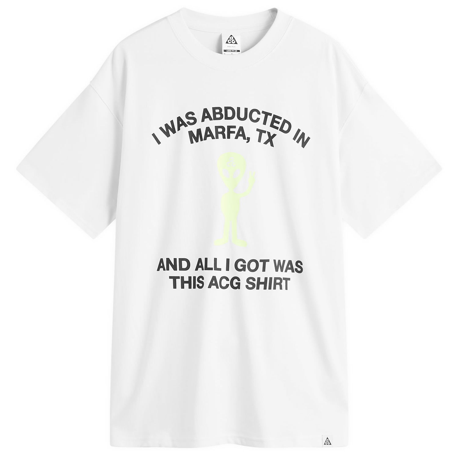 T-shirt Nike ACG Alien T-Shirt Hvid | HV2168-121, 0